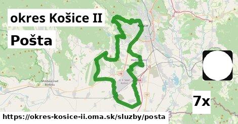 Pošta, okres Košice II