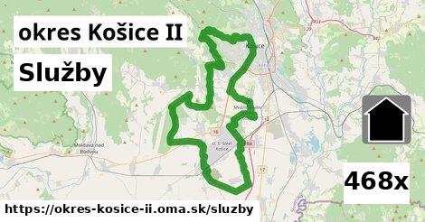 služby v okres Košice II