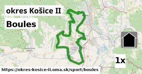 Boules, okres Košice II