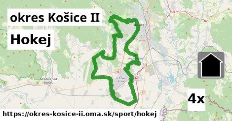 Hokej, okres Košice II