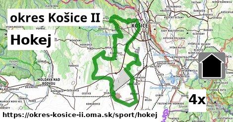 Hokej, okres Košice II