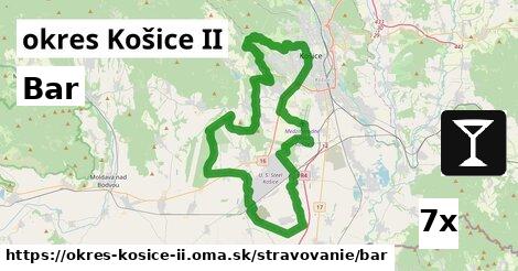 Bar, okres Košice II