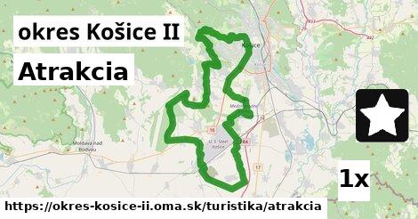 Atrakcia, okres Košice II