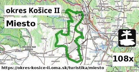 Miesto, okres Košice II