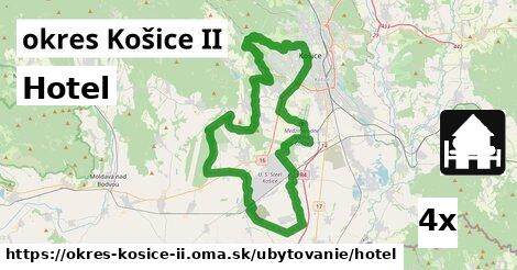 Hotel, okres Košice II