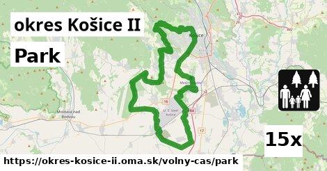 Park, okres Košice II