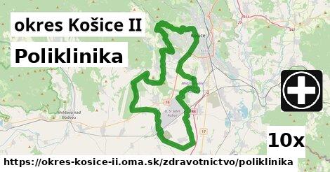 Poliklinika, okres Košice II