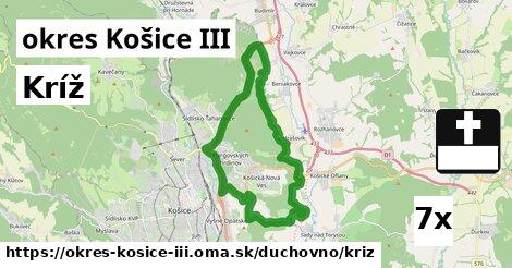 Kríž, okres Košice III