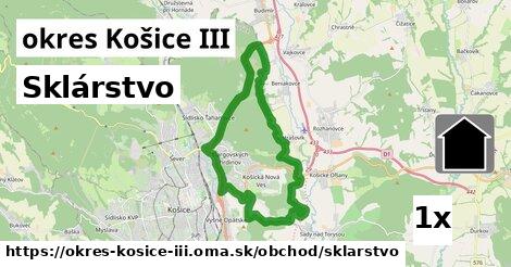 Sklárstvo, okres Košice III