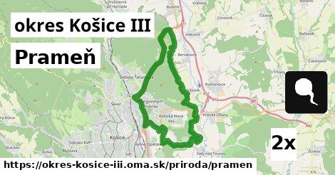 Prameň, okres Košice III