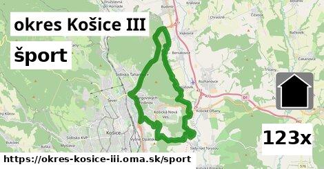šport v okres Košice III