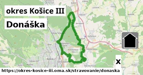 Donáška, okres Košice III