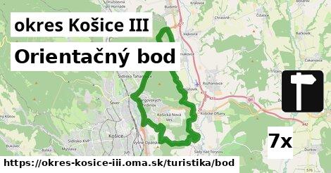 Orientačný bod, okres Košice III