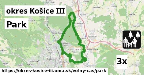 Park, okres Košice III