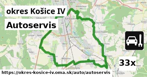 Autoservis, okres Košice IV