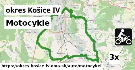 Motocykle, okres Košice IV