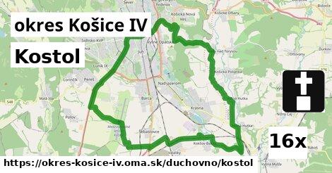 Kostol, okres Košice IV