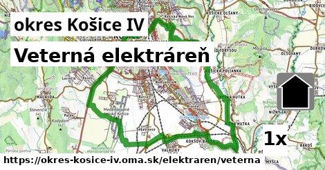Veterná elektráreň, okres Košice IV