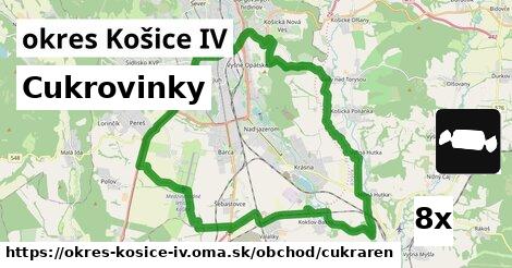 Cukrovinky, okres Košice IV