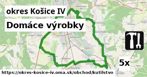 Domáce výrobky, okres Košice IV