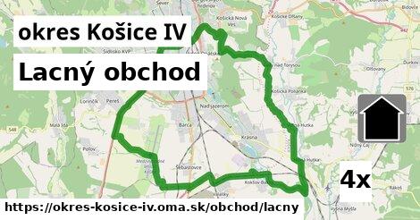 Lacný obchod, okres Košice IV