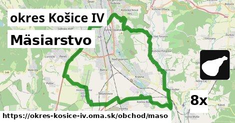 Mäsiarstvo, okres Košice IV