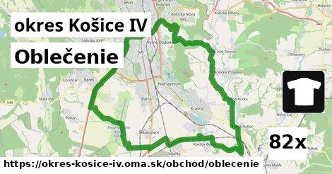 Oblečenie, okres Košice IV