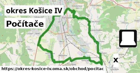 Počítače, okres Košice IV