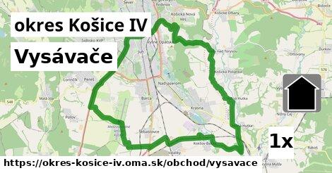 Vysávače, okres Košice IV