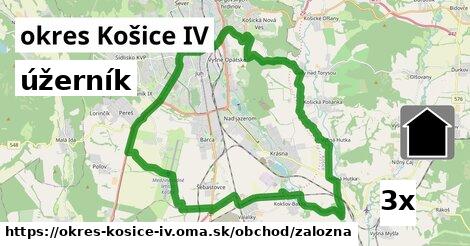 úžerník, okres Košice IV