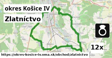 Zlatníctvo, okres Košice IV