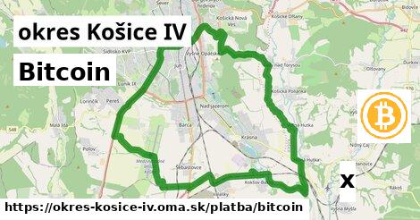 Bitcoin, okres Košice IV