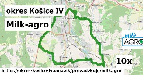 Milk-agro, okres Košice IV