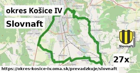 Slovnaft, okres Košice IV