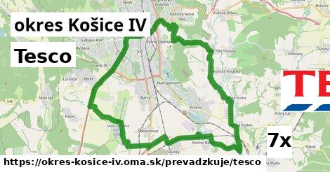 Tesco, okres Košice IV