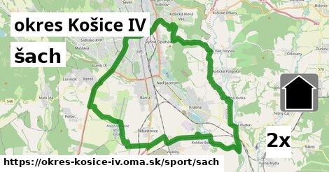 šach, okres Košice IV