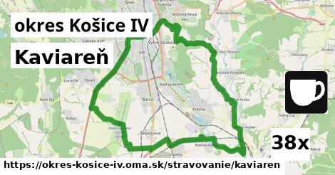 Kaviareň, okres Košice IV