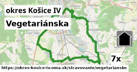 Vegetariánska, okres Košice IV