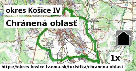 Chránená oblasť, okres Košice IV