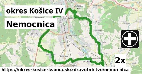 Nemocnica, okres Košice IV