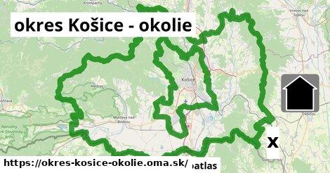 čerpacia stanica, okres Košice - okolie