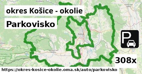 Parkovisko, okres Košice - okolie
