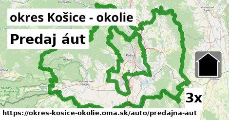 Predaj áut, okres Košice - okolie