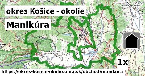 Manikúra, okres Košice - okolie