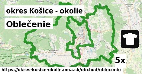 Oblečenie, okres Košice - okolie