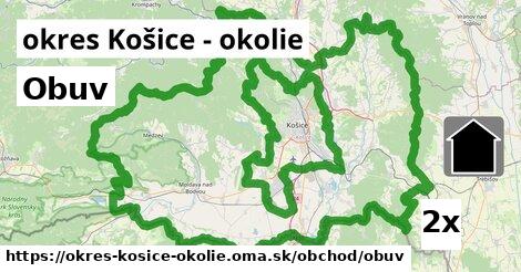 Obuv, okres Košice - okolie