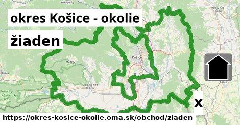 žiaden, okres Košice - okolie