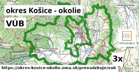 VÚB, okres Košice - okolie