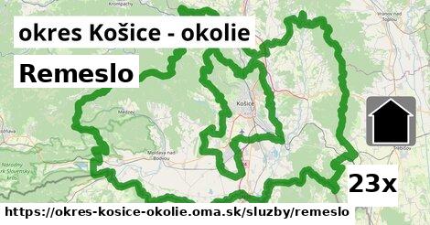 Remeslo, okres Košice - okolie