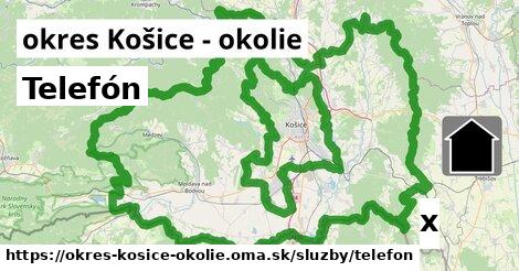 Telefón, okres Košice - okolie